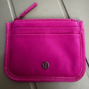 Lululemon Athletica Vibrant Pink Wallet